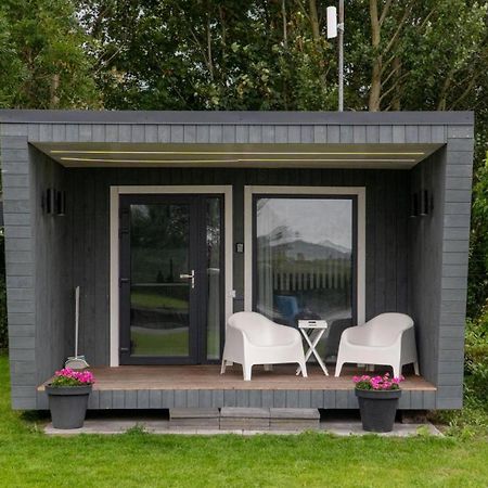 Tiny House Aan Het Water Op De Appelhof Villa Wommels Eksteriør bilde