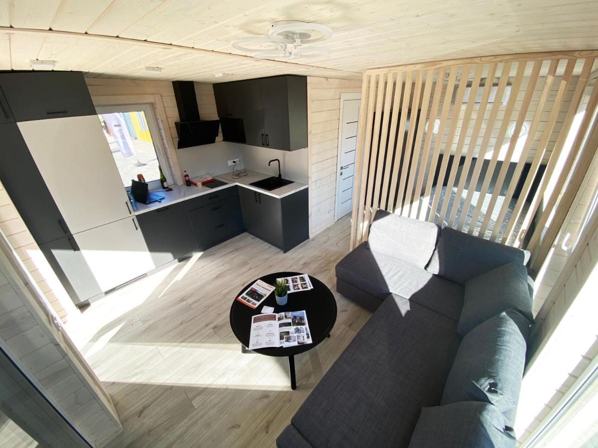 Tiny House Aan Het Water Op De Appelhof Villa Wommels Eksteriør bilde