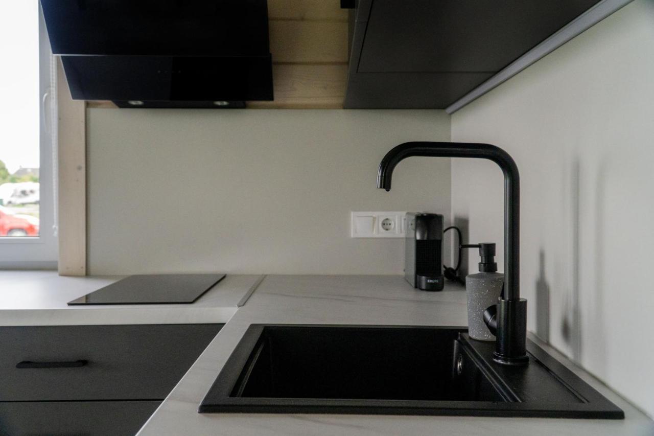 Tiny House Aan Het Water Op De Appelhof Villa Wommels Eksteriør bilde
