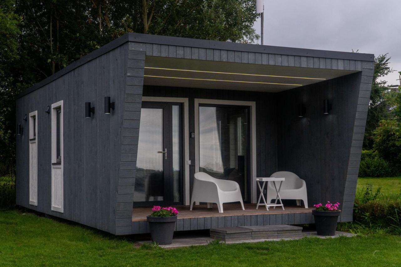 Tiny House Aan Het Water Op De Appelhof Villa Wommels Eksteriør bilde
