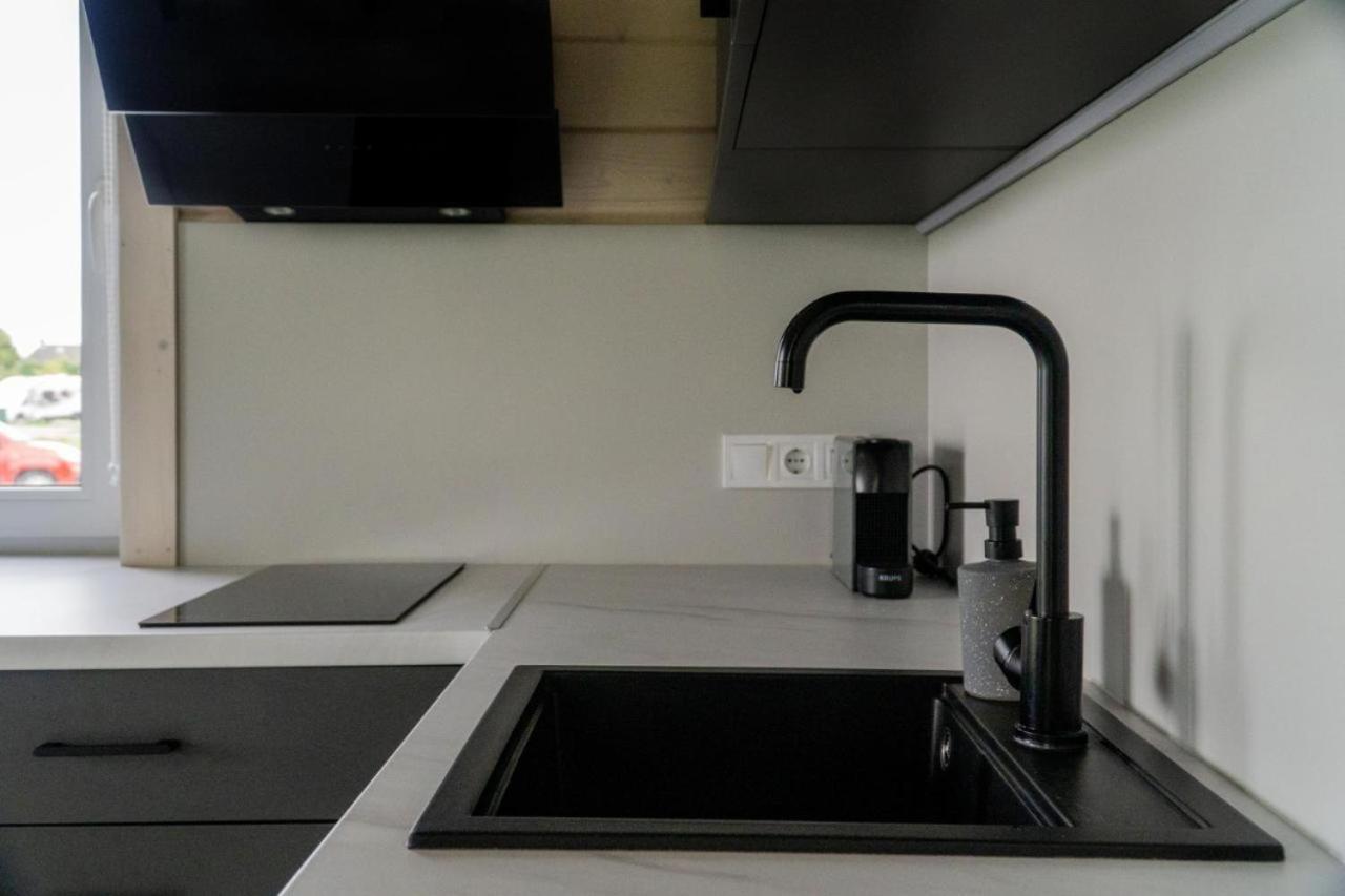 Tiny House Aan Het Water Op De Appelhof Villa Wommels Eksteriør bilde