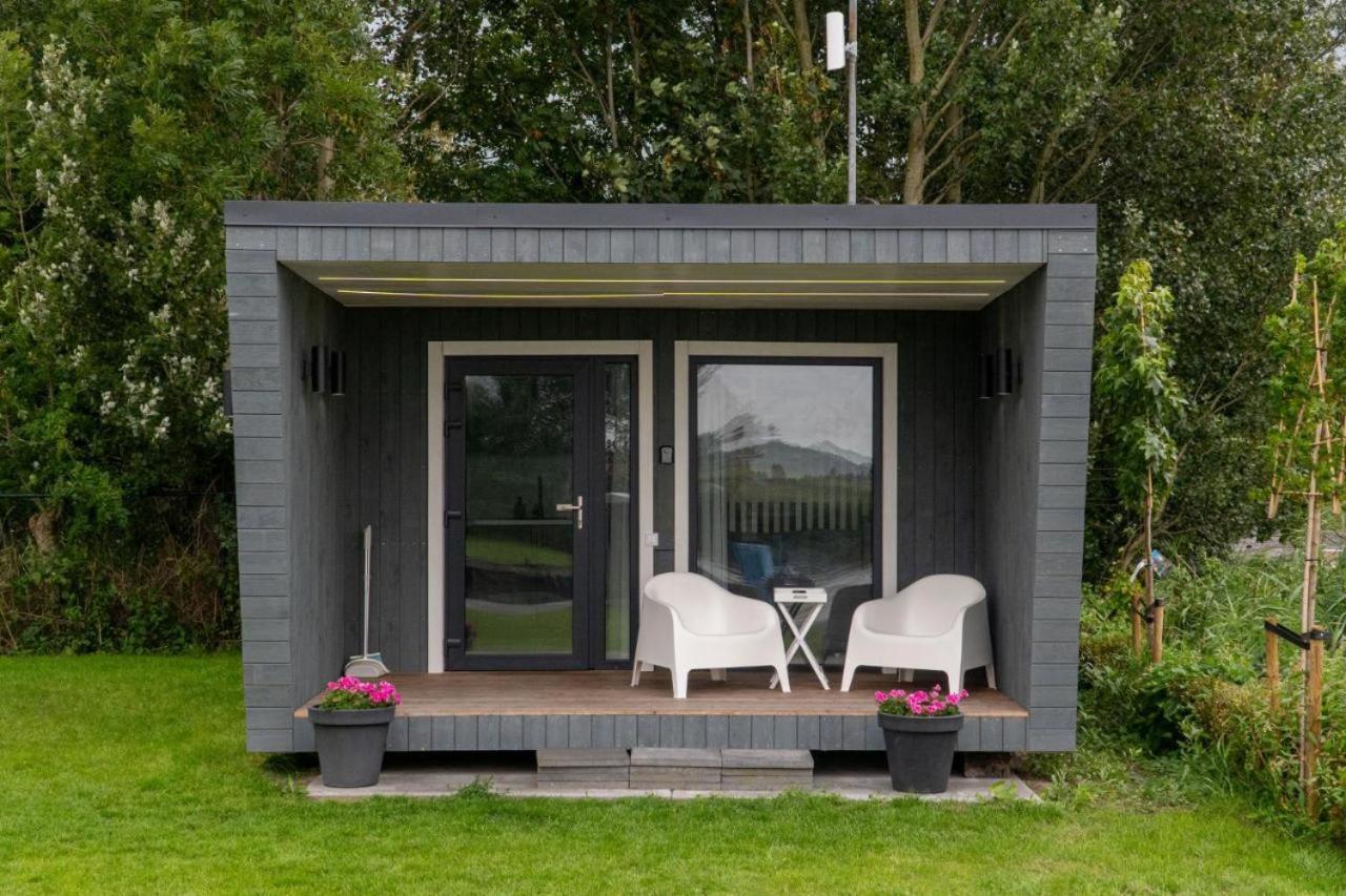 Tiny House Aan Het Water Op De Appelhof Villa Wommels Eksteriør bilde